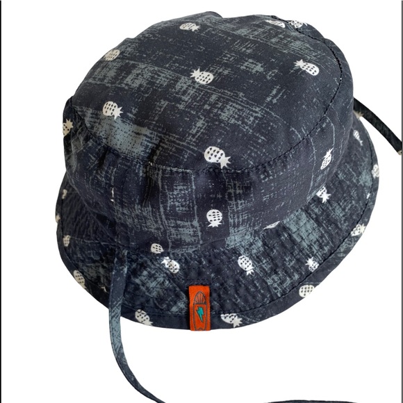 Souris Mini Reversible Bucket Hat Pineapple Print Size 12-24 Months - Picture 5 of 8